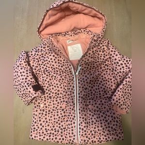 Girls H&M snow coat size 4-5 years